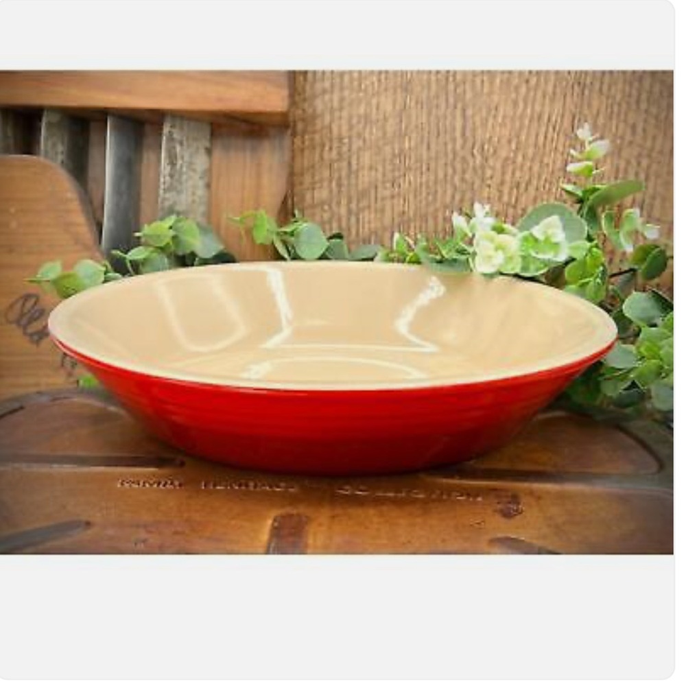 LE CREUSET pie dish